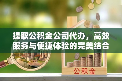 奉贤提取公积金公司代办，高效服务与便捷体验的完美结合