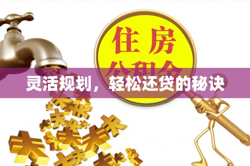 奉贤灵活规划，轻松还贷的秘诀